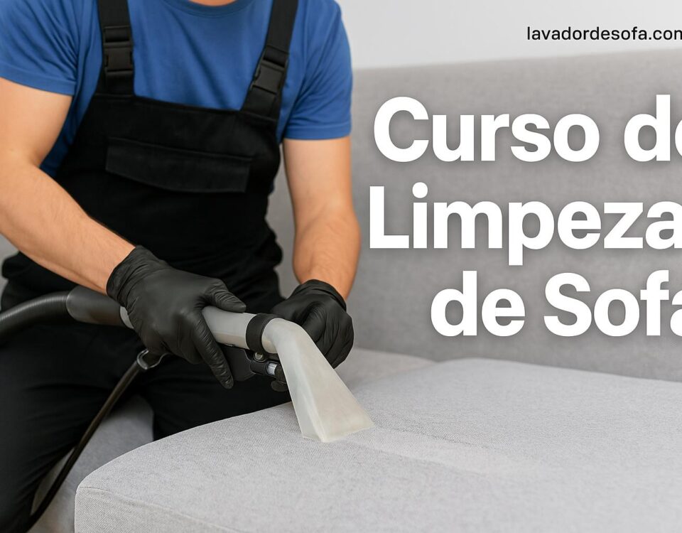 curso de limpeza de sofá rj